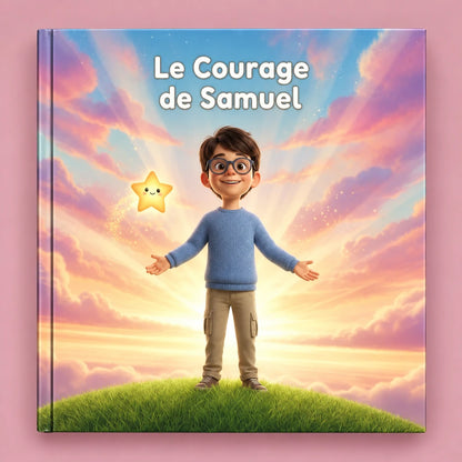 Le Courage de Samuel - couverture du livre personnalisé MagicBook